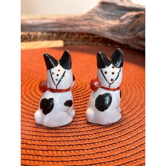 Japan Hand Painted Dog Salt & Pepper Shaker - As Is Display Only - Picture 3 of 6
